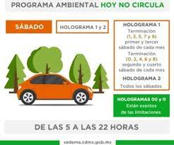 El programa hoy no circula 2021 conserva las mismas reglas de limitación a la circulación que en años. Que Autos No Circulan El Segundo Sabado De Mes