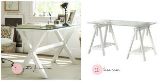 Glas Top Sawhorse Schreibtisch Custom Home Office Mobel Uberprufen Sie Mehr Unter Http Mobe Schreibtisch Mit Glasplatte Ikea Schreibtisch Weiss Ikea Glastisch