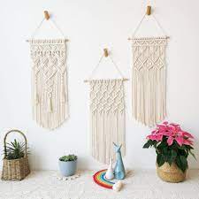 Check spelling or type a new query. Macrame Boho Tapestry Wall Hanging Hand Woven Home Decoration Loona Empire
