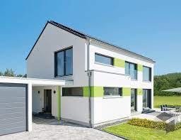 Sie sind zu rückgabe gebrauchter. Satteldachhaus Mit Flachdachgarage Keitel Haus Haus Moderne Hauser