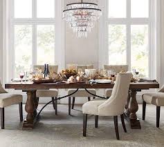 Pottery Barn Lorraine Extending Dining Table Dining Table Rustic Dining Room Furniture Dining Chairs