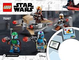 Lego star wars 2018 advent calendar (2). Lego 75267 Mandalorian Battle Pack Instructions Star Wars The Mandalorian