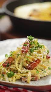 Brie Spaghetti Carbonara Recipe Recipe Spaghetti Carbonara Recipe Pasta Dishes Carbonara Recipe