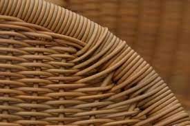 How To Fix The Wicker On The Leg Of A Chair Wicker Furniture Repair Wicker Furniture Painting Wicker Furniture