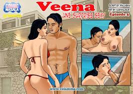 Veena 003 - Une Surprise Sexy BD porno. Seins énormes porn comics french   bande dessinee francais.