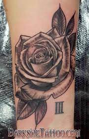 Bright tattoo designs are great alone or amongst other designs. Black And Gray Rose Tattoo By Marissa Falanga Tattoonow
