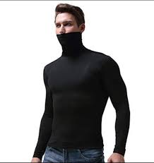 P x lebar perut : Kaos Kerah Tinggi Turtleneck Lengan Panjang Shopee Indonesia