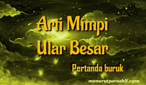 Arti bermimpi membunuh ular berarti kamu mengatasi semua masalah ekonomi yang kamu miliki atau setidaknya menemukan cara untuk melakukannya. Arti Mimpi Ular Besar Jadi Jadian Archives Menurut Para Ahli