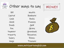 Supreme court ruled a defendant has the right to plead the fifth in state criminal cases, as well as, federal criminal cases. Other Ways To Say Money Learennglish Vocab Money Synonyms Vocab Learn English English Vocabulary
