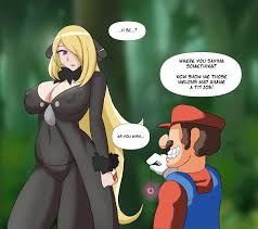 Rule34 - If it exists, there is porn of it  cynthia (pokemon), mario   6345508