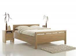 ledikant boston eiken 120 cm breed x 200 210 220 cm lang bed op comforthoogte thuisdecoratie thuis bed