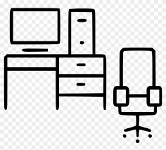 Armchair transparent clip art image. Furniture Clipart Computer Desk Office Furniture Clip Art Hd Png Download 980x844 1847466 Pngfind