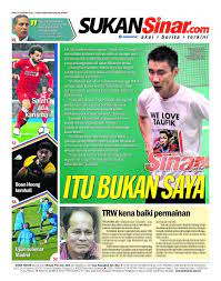 Melalui sukan seperti ini, saya bukan sahaja dapat merehatkan otak tetapi dapat menjaga kesihatan. Sinar Harian Menarik Sukan Di Sinar Harian Esok Facebook