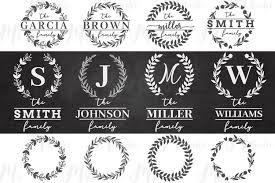 Download Family Monogram Wreath Svg Bundle 907105 Monograms Design Bundles