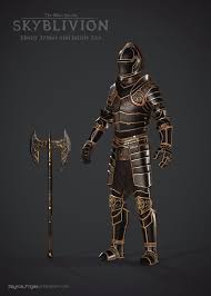 Ebony mail, as it appears in the elder scrolls v: Skyblivion Update Reveals New Ebony Armor Set Following Fan Feedback