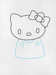 How to Draw Hello Kitty - HelloArtsy
