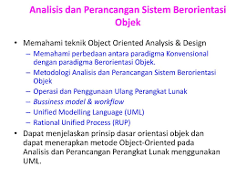 Perbedaan analisa berbasis objek dan yang terstruktur. Ppt Analisis Dan Perancangan Berorientasi Obyek Powerpoint Presentation Id 6029204