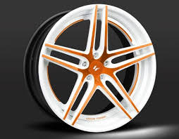 Black And Orange Rims Lz 105 Optional Orange White Accents With A White Lip Rims For Cars Custom Wheels Car Wheels