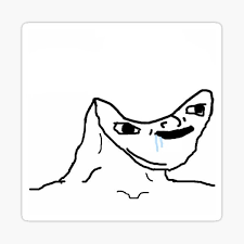 This wojak often wears glasses and smokes a pipe. Dumb Wojak Gifts Merchandise Redbubble