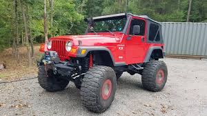 Image result for Flame Red 2002 Jeep