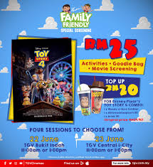 / buzz, ducky and bunny hanging on the wall of a carnival game booth in the animated movie toy story 4. Tgv Cinemas Happening Loopme Malaysia