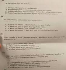 .safety and health act, which established osha, the occupational health and safety administration, and two other supportive agencies. Solved The Occupational Safety And Health Act A Preempts Chegg Com
