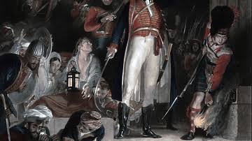 Lord Cornwallis Receives Tipu Sultan's Sons as Hostages - World History Encyclopedia