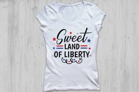 Download Sweet Land Of Liberty Svg Fourth Of July Svg Independence Day Svg By Cosmosfineart Thehungryjpeg Com