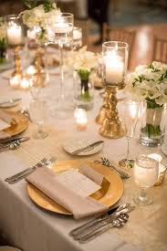 A table setting is one of the most important decor features to decide on. Ivory And Gold Wedding Table Setting Off 72 Buy
