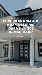 10 Perkara Wajib Buat Selepas Dapat Kunci Rumah Baru Outdoor Decor Decor Home