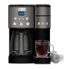 This applies to top quality coffee makers. Cuisinart Coffee Center Coffee Maker Single Serve Brewer