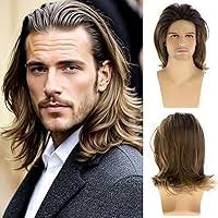 Amazon.com: FATMAUI Pelucas cortas de cabello rubio amarillo de los años 70  con raíz oscura sintética disfraz de Halloween peluca realista : Ropa,  Zapatos y Joyería