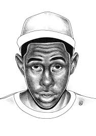Noir Sur Blanc Black On White 2013 Portrait Of Tyler The Creator By Ea Black Art Male Art Noir 600x792 67 best planos de fundo images on black art, cartoon. pinterest