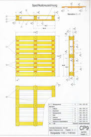 Cp4 pallet (1100 x 1300 mm) for sacks; Chemie Palette 1 9