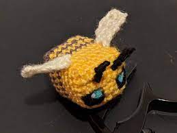 When you're just starting to learn to knit, it can be difficult to know how to read a knitting patte. Crochet Minecraft Bee Birthday Candles Birthday Candles