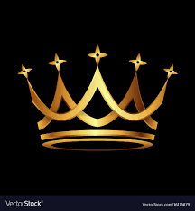 Crown Gold Symbol Icon On Black Background Vector Illustration Download A Free Preview Or High Qual Crown Tattoo Design King Crown Drawing Photo Logo Design