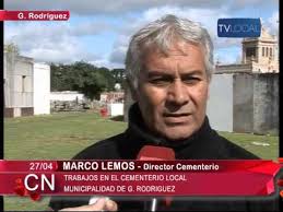 TRabajos en el Cementerio Local Municipalidad de General Rodriguez Marco  Lemos Director Cementeri