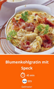 Blumenkohlgratin Mit Speck Rezept Gesundes Essen Rezepte Einfache Gerichte