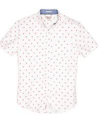 Black And White Polka Dot Short Sleeve Shirt Polka Dot Oxford Short Sleeve Shirt Men Casual Original Penguin Casual Button Down Shirts