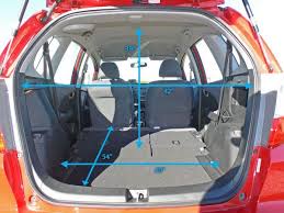 2008 Honda Fit Cargo Space Measurements In 2020 Honda Fit Honda Fit Interior Honda Fit Camping