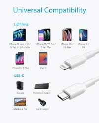 Lightning is a proprietary computer bus and power connector created and designed by apple inc. Anker Powerline Ii Usb C Auf Lightning Kabel 90 Cm Lang