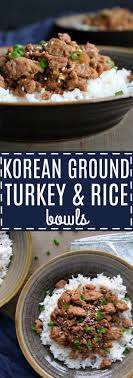 Korean Ground Turkey I Just Made This Tonight Yes Me Jtibs And It Was So Good Ground Turkey Recipes Healthy Ground Turkey Recipes Healthy Ground Turkey