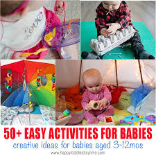 Great for a fall, harvest, or thanksgiving theme. 50 Activities For Babies 3 15 Months Happy Toddler Playtime