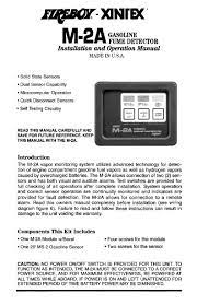 68 dba alarm will sound & red led will light at 20% of the lel. Http Www Fireboy Xintex Com Wp Content Uploads 2014 07 M2a Pdf