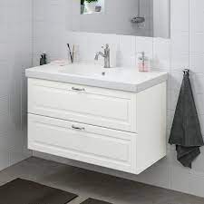 Shop online bathroom vanities canada from cdn.shopify.com shop ikea in store or online today! Godmorgon Odensvik Bathroom Vanity Kasjon White Hamnskar Faucet 103x49x64 Cm Ikea Canada Ikea