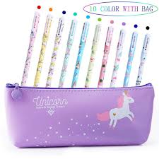 4.4 out of 5 stars. Unicorn Pens For Girls School Gift Birthday Present Vston Cute Unicorn Pens Set Ballpoint Writing Smooth