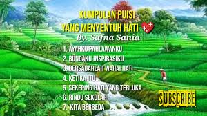 Add this to your read later list? Kumpulan Puisi Yang Menyentuh Hati Youtube