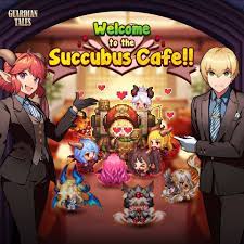 The girls provide customers with a. Guardian Tales Dame Da Ne Dame Yo Can We Interest You In Some Dream Therapy The Succubus Cafe Is Opening Its Doors For You Play A New Side Story And