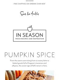 Sur la table pumpkin bread instructions. Sur La Table It S Back The Best Pumpkin Spice Recipes Of Fall Milled