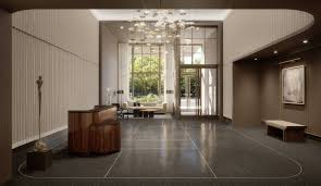 25 Park Row Lobby Cookfox Luxury Apartments Urban Rooms Condominium